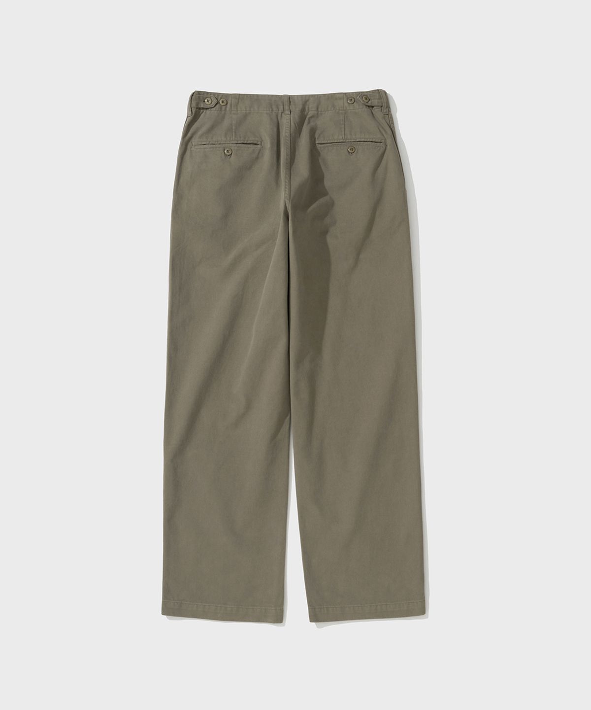 셔터(SHIRTER) MOSS DRILL CHINO PANTS (BEIGE)