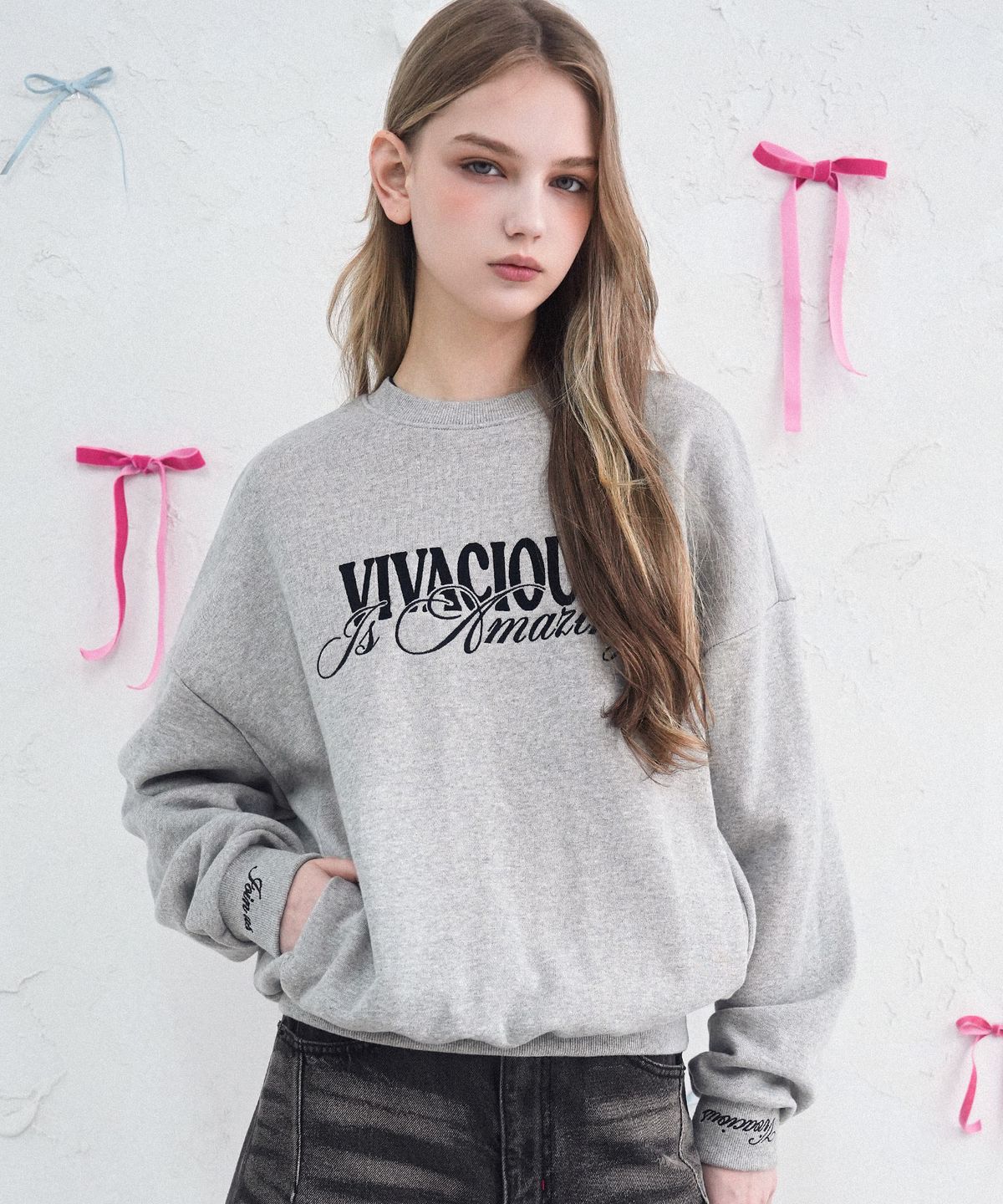 비바셔스(VIVACIOUS) VV Amazing Sweatshirt - 6COL