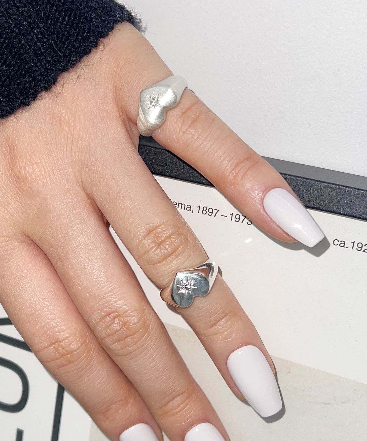 뷰린(BURIN) 하트 애끼 반지 Heart baby Ring