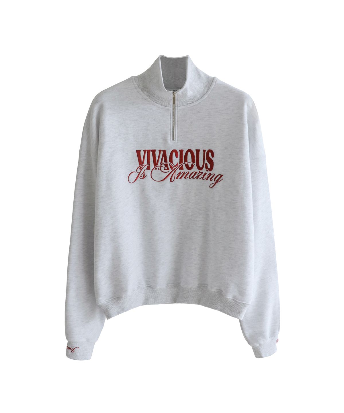 비바셔스(VIVACIOUS) Amazing half zip-up - 5COL