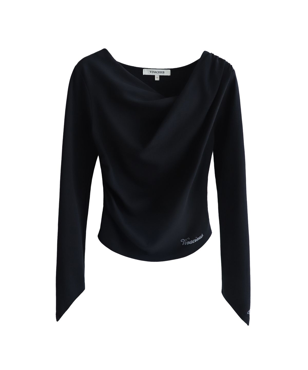 비바셔스(VIVACIOUS) Croissant V Long Sleeve - 2COL