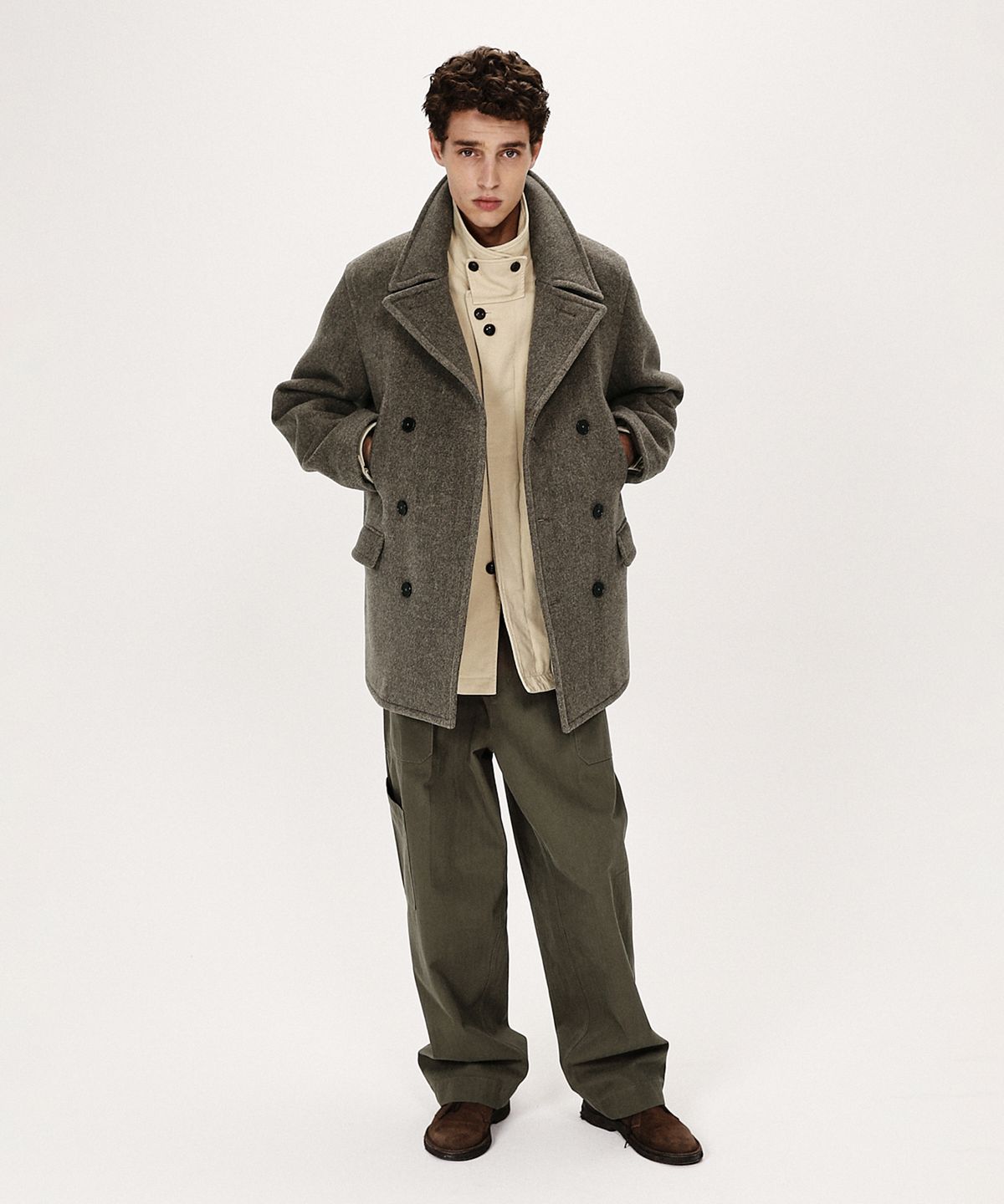 셔터(SHIRTER) VTG USAF HBT PANTS (BROWN)