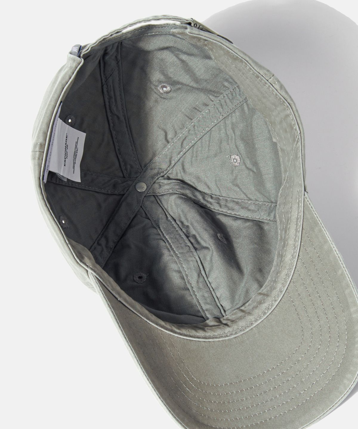 에스피오나지(ESPIONAGE) Cotton Vintage Cap Grey
