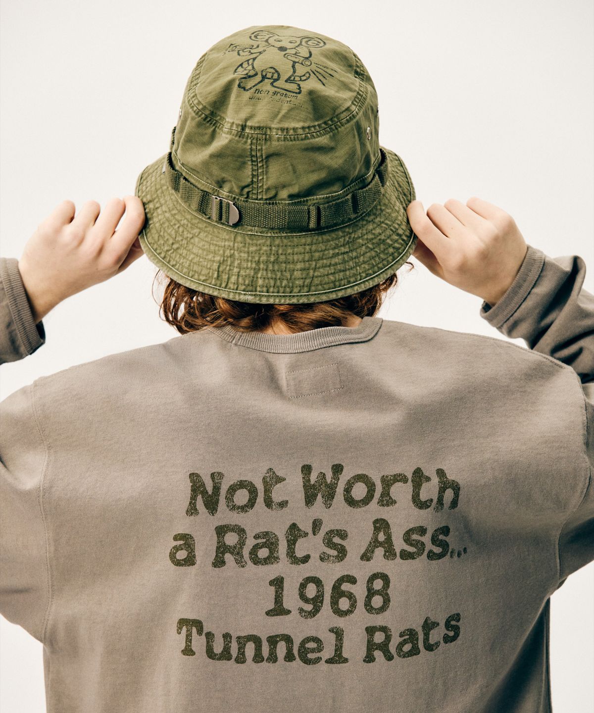 에스피오나지(ESPIONAGE) Jungle Boonie Hat Olive (Tunnel Rats)