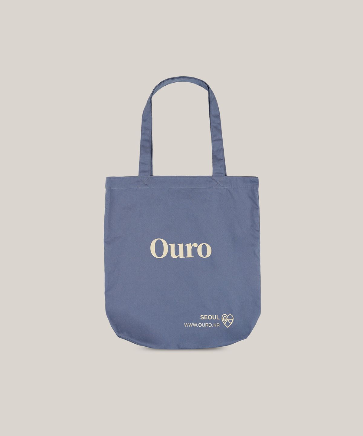 아우로(OURO) LOGO FABRIC BAG [ 4 COLORS ]