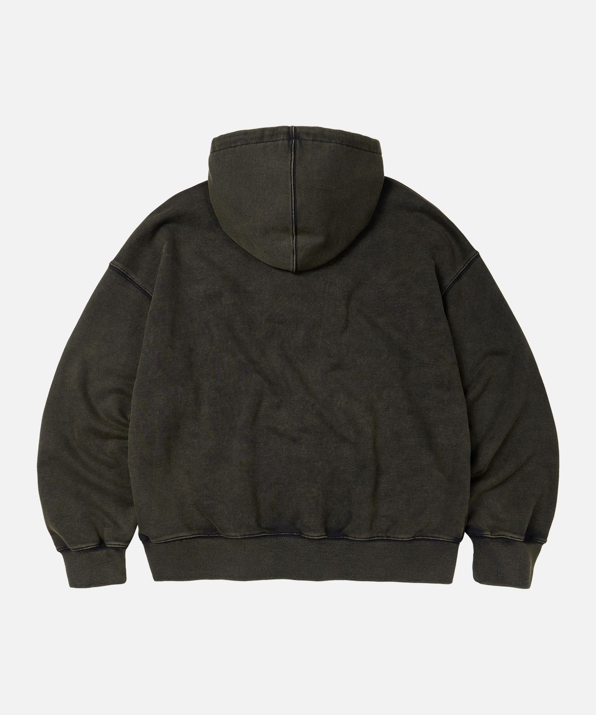 프리즘웍스(FRIZMWORKS) USN DECK SWEAT HOODY _ BLACK BROWN