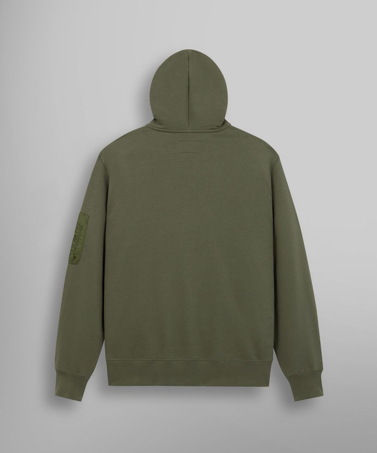 알파 인더스트리(ALPHA INDUSTRIES) 유틸리티 포켓 풀집 릴렉스 핏 스웻셔츠 OG-107 그린