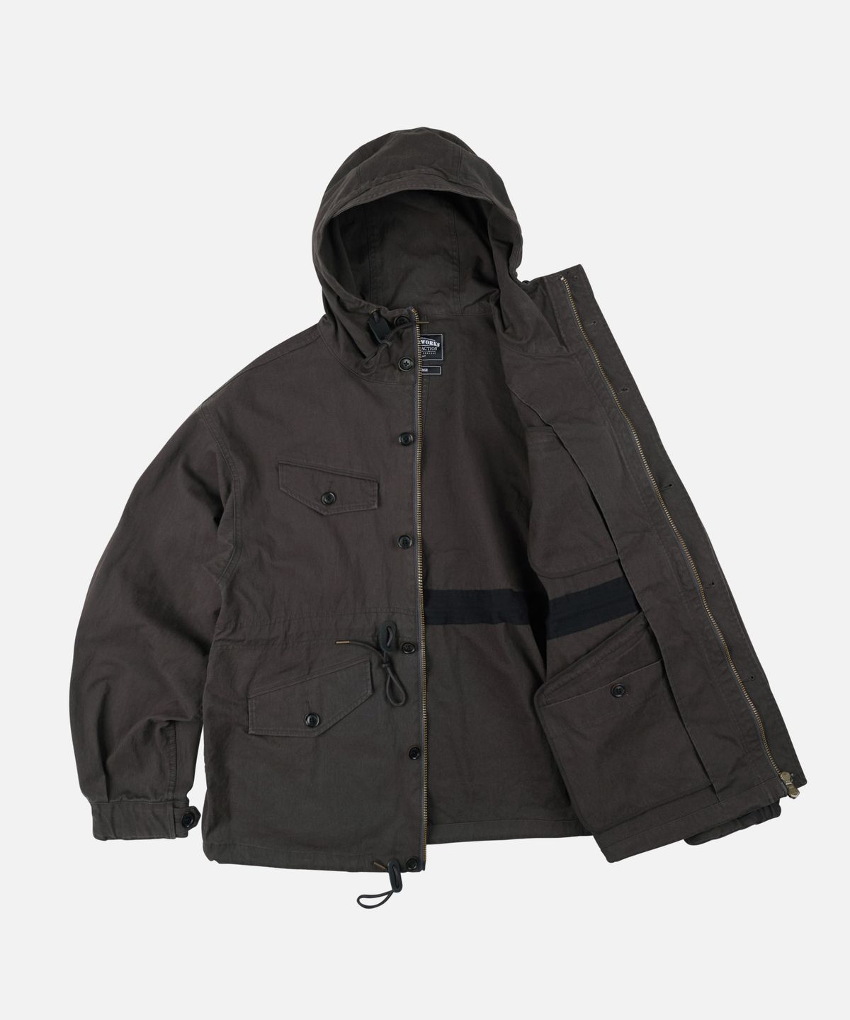 프리즘웍스(FRIZMWORKS) FRENCH M47 PARKA _ CHARCOAL