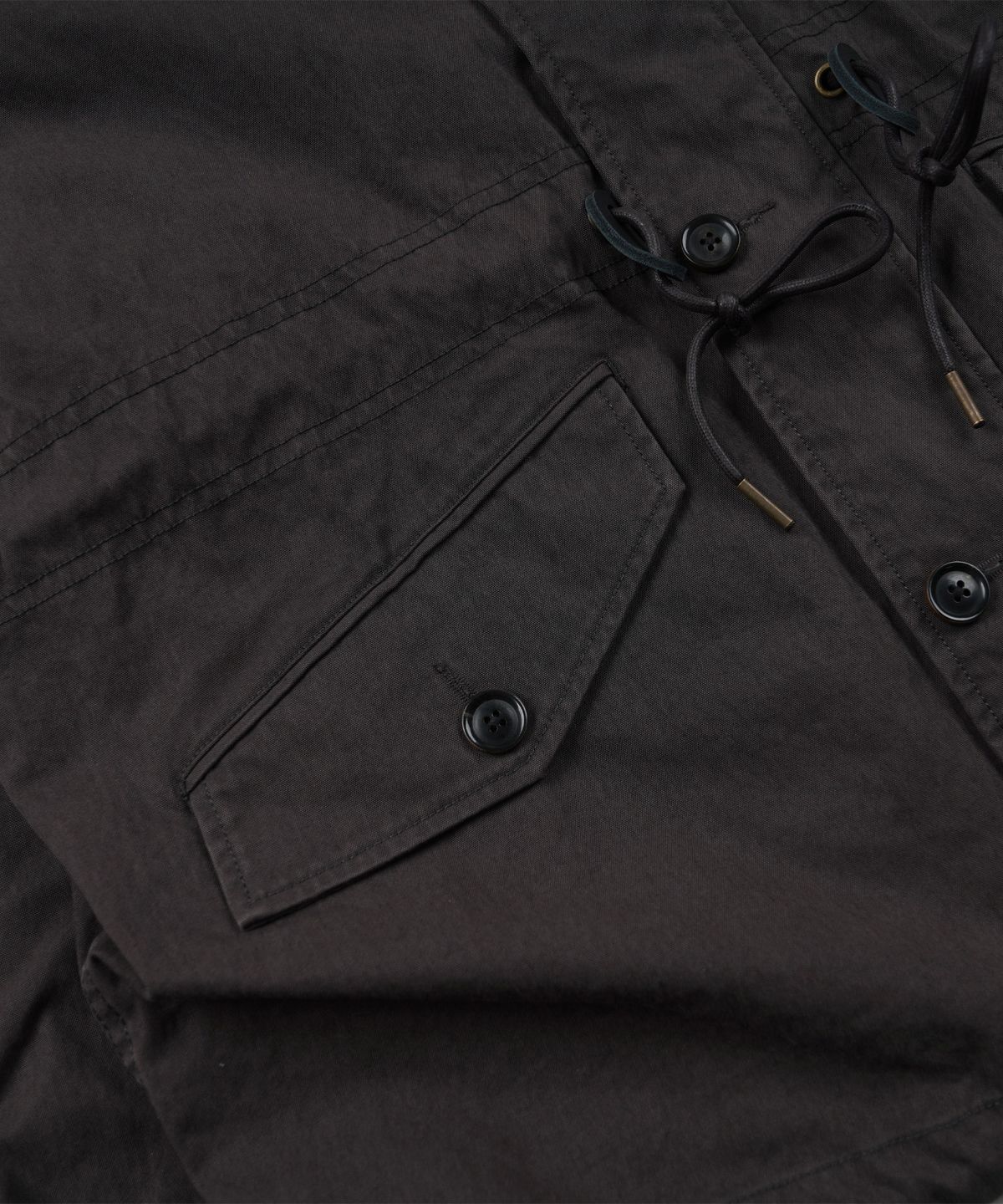 프리즘웍스(FRIZMWORKS) FRENCH M47 PARKA _ CHARCOAL