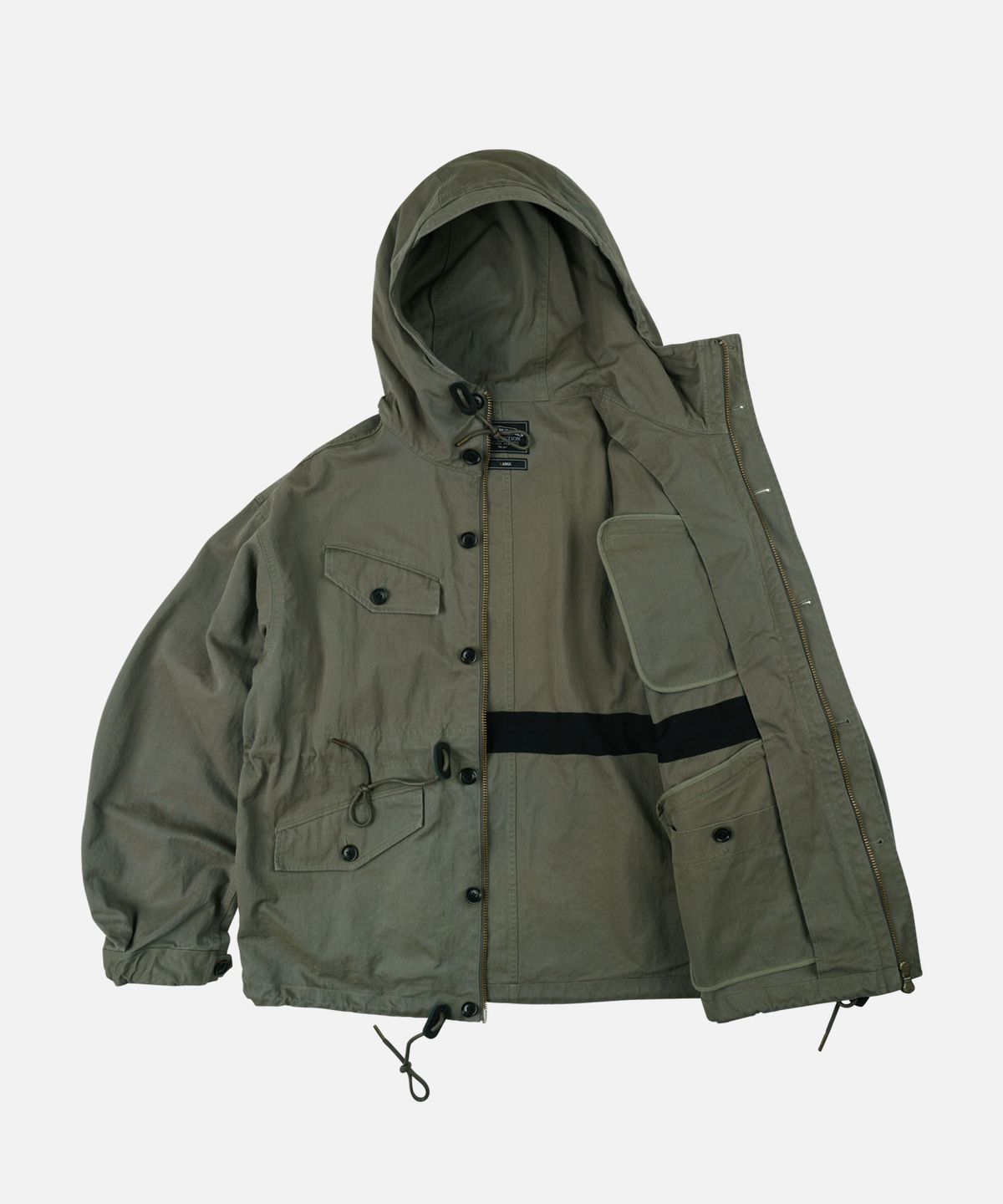 프리즘웍스(FRIZMWORKS) FRENCH M47 PARKA _ OLIVE GRAY