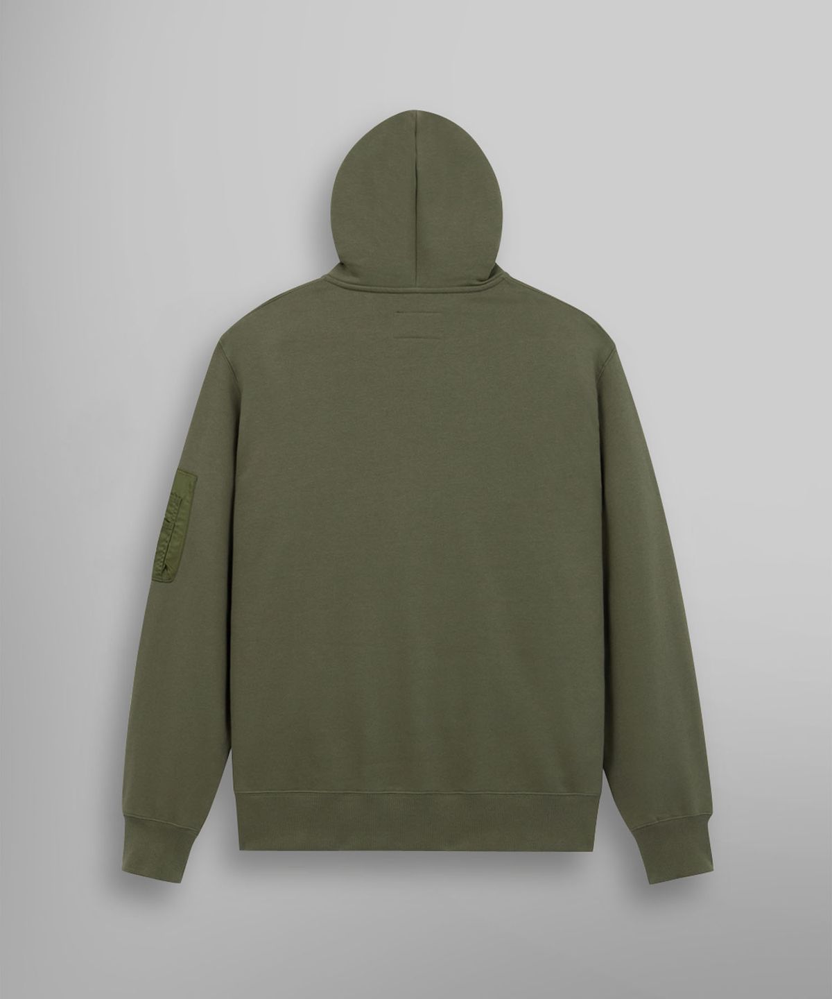 알파 인더스트리(ALPHA INDUSTRIES) 유틸리티 포켓 후디 릴렉스 핏 스웻셔츠 OG-107 그린