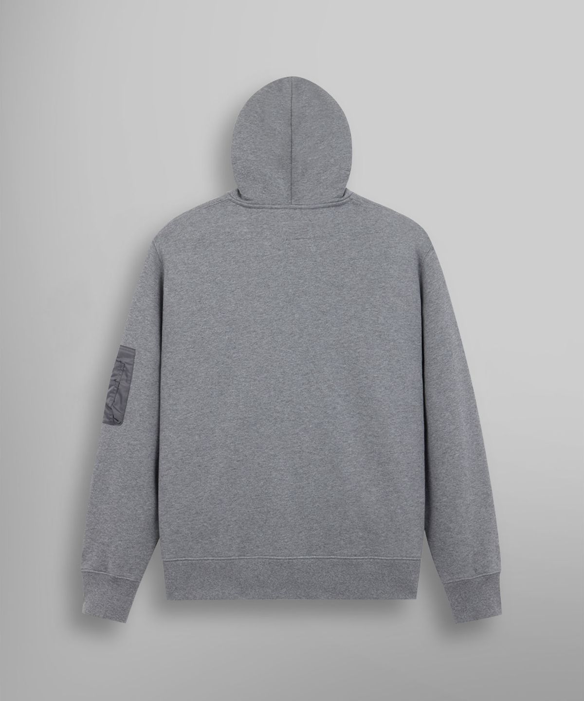 알파 인더스트리(ALPHA INDUSTRIES) 유틸리티 포켓 후디 릴렉스 핏 스웻셔츠 미디엄 차콜 헤더