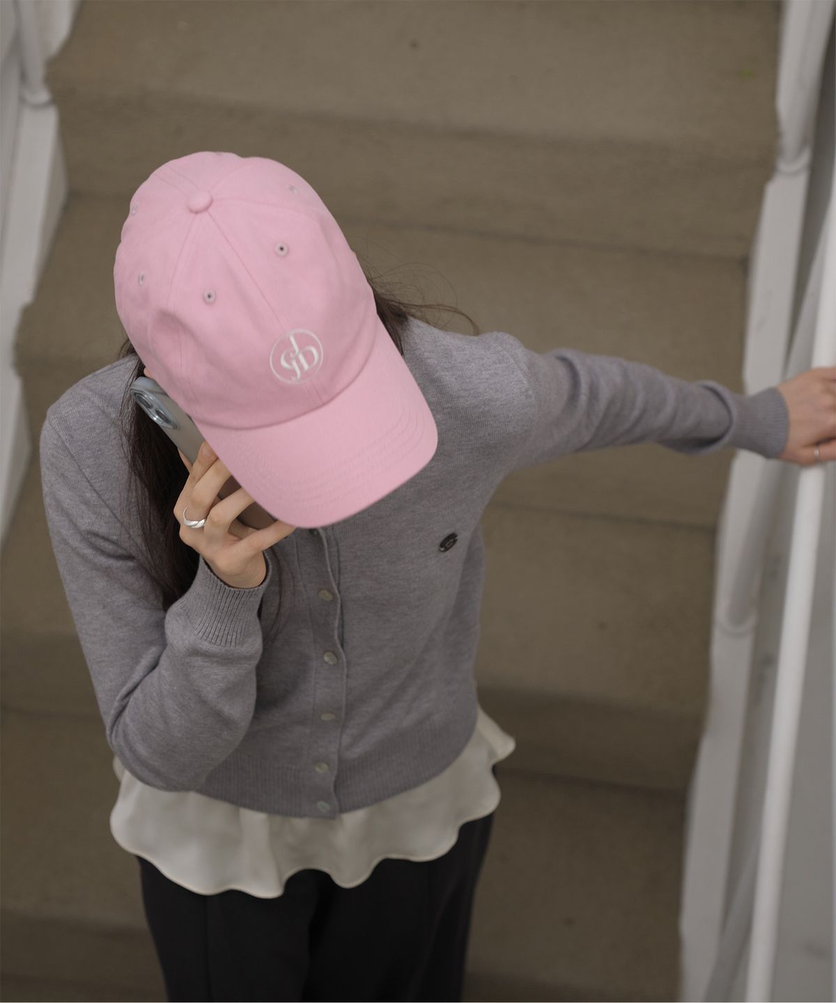 쥬시쥬디(JUCYJUDY) 엠블럼자수볼캡 JZCP000A