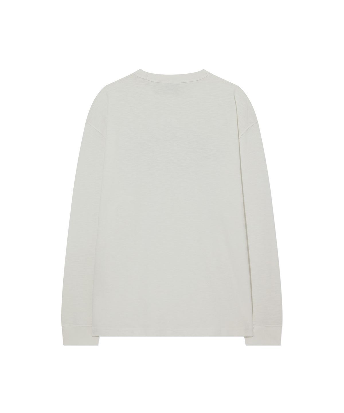 커버낫(COVERNAT) 슬럽 빈티지 그래픽 롱슬리브 Off White