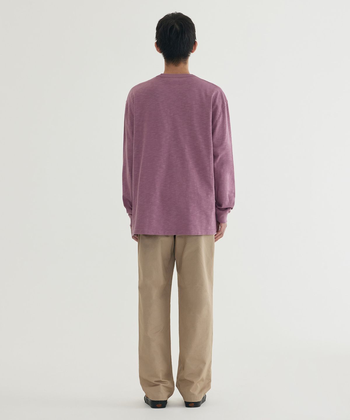 커버낫(COVERNAT) 슬럽 빈티지 그래픽 롱슬리브 Off White