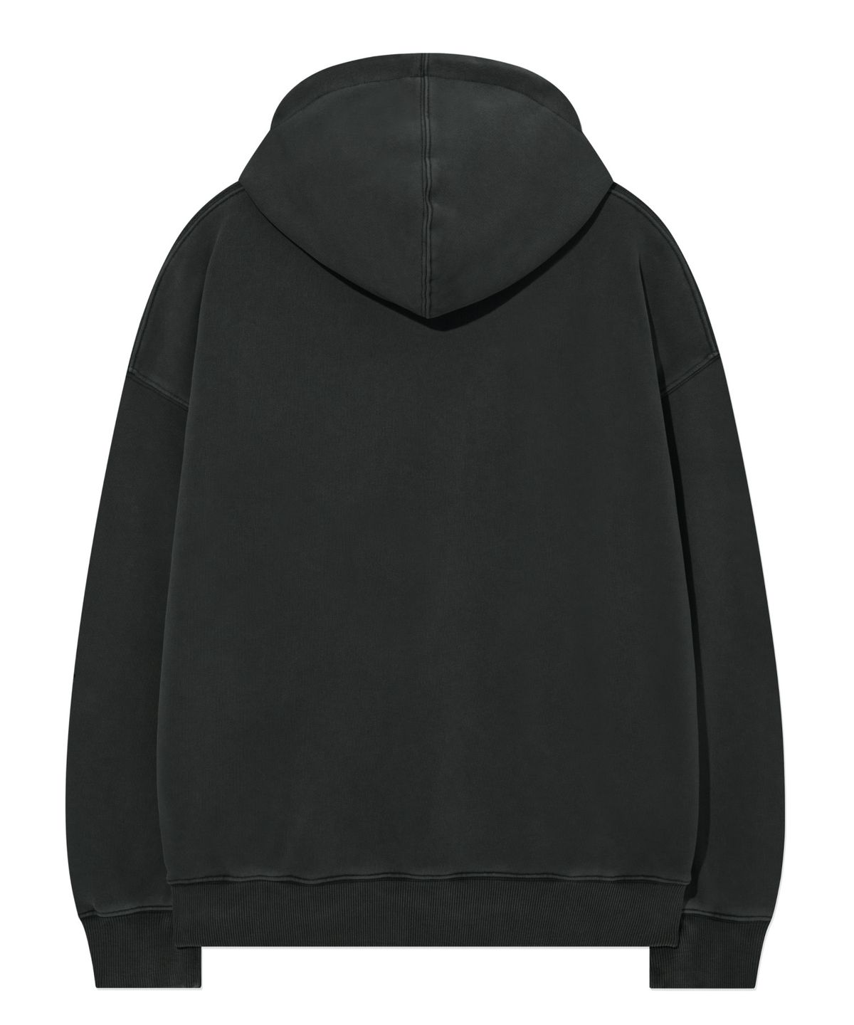 커버낫(COVERNAT) 아치로고 피그먼트 그래픽 후디 Dark Gray