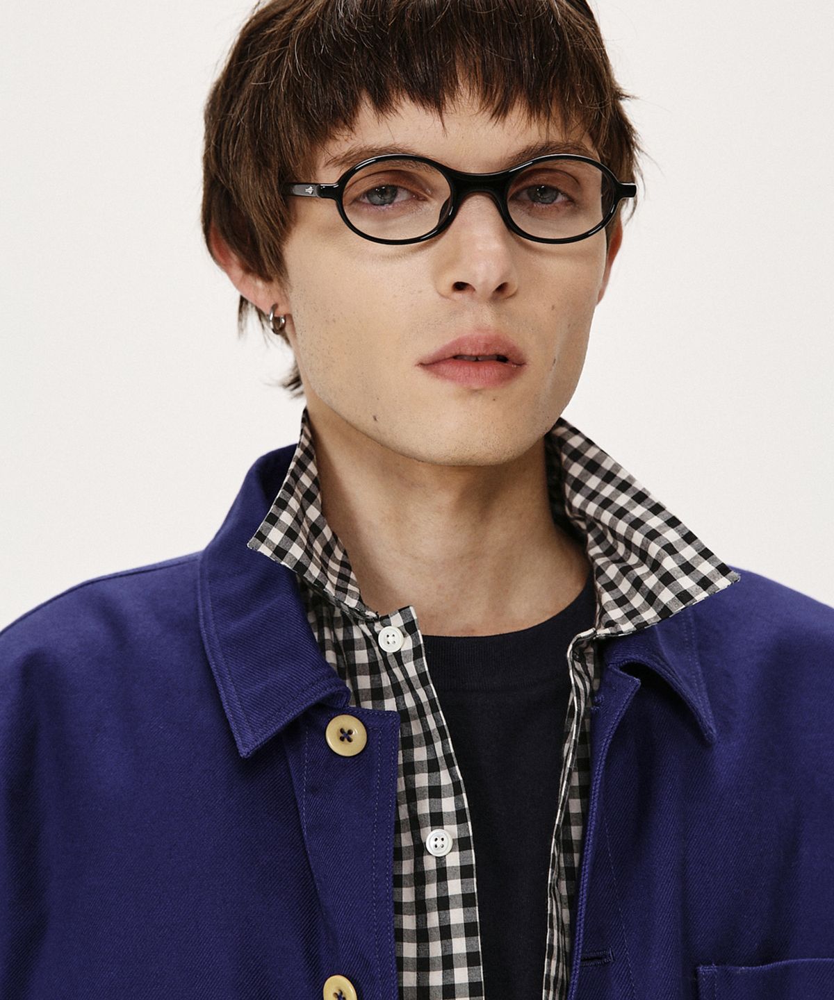 셔터(SHIRTER) SERGE FRENCH WORKER JACKET (BLUE)