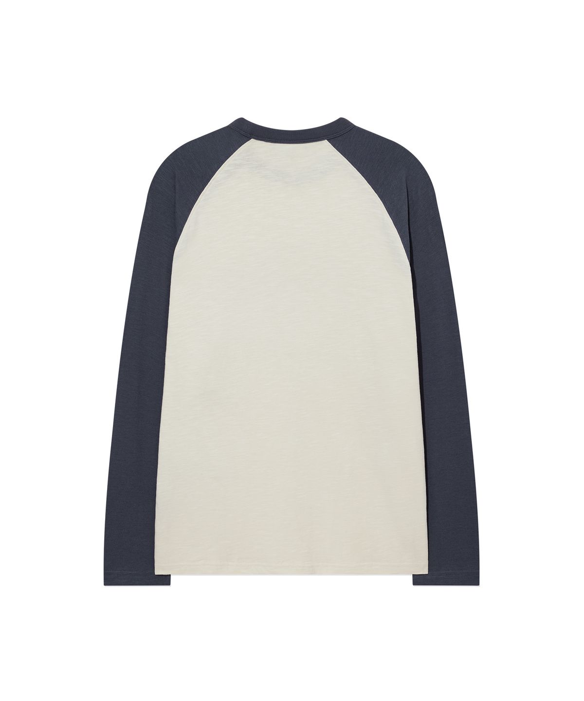 커버낫(COVERNAT) 슬럽 래글런 아치로고 롱슬리브 Navy