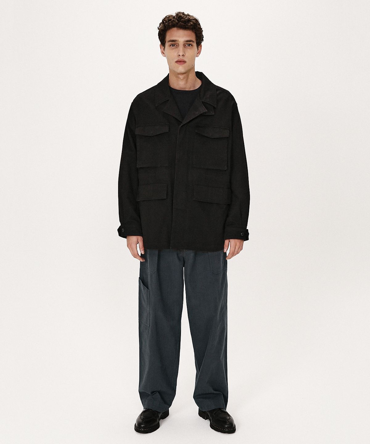 셔터(SHIRTER) 43 MIL FIELD COAT (BLACK)
