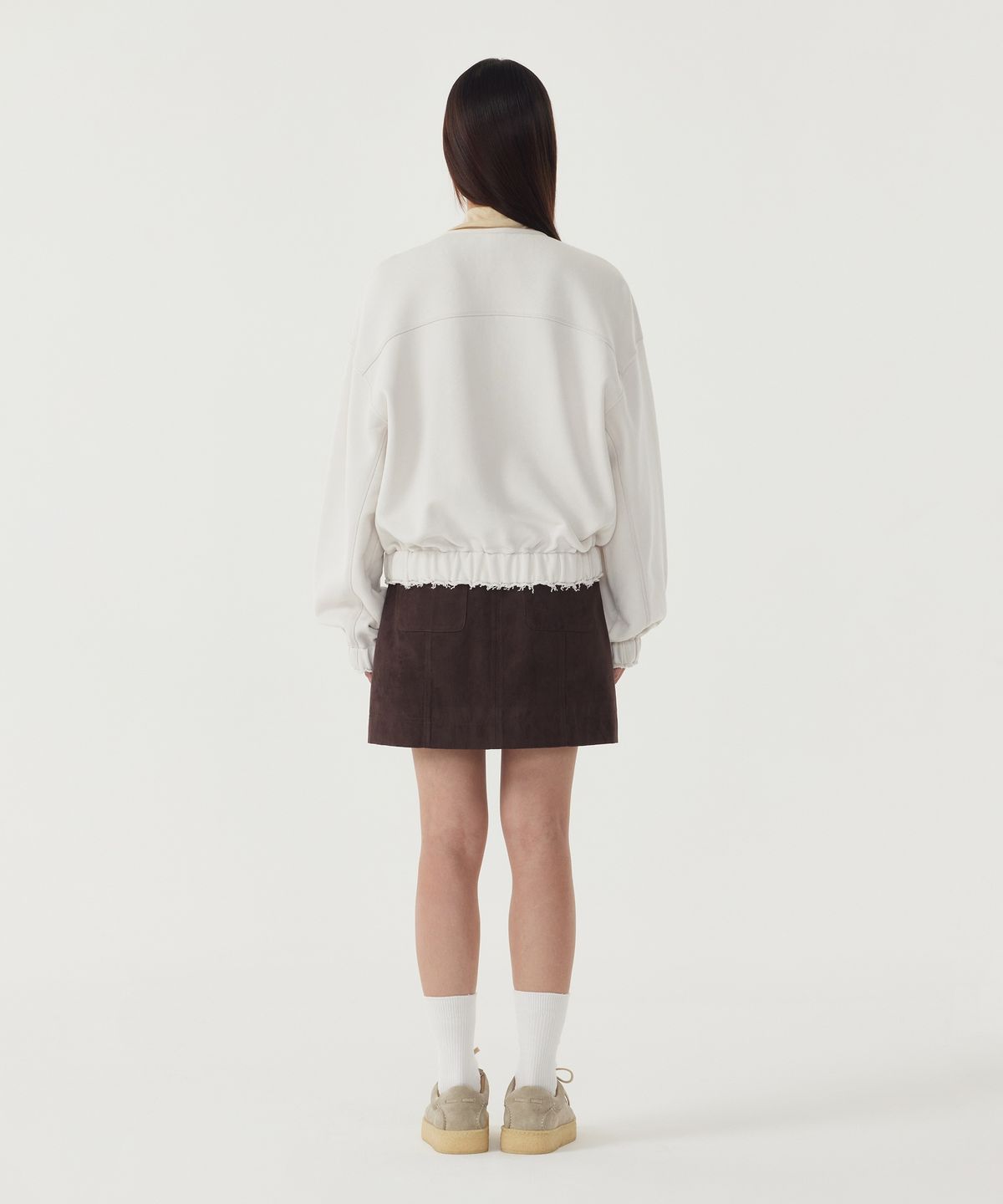 커버낫 우먼(COVERNAT WOMAN) 우먼 울텐셀 터틀넥 티셔츠 Butter