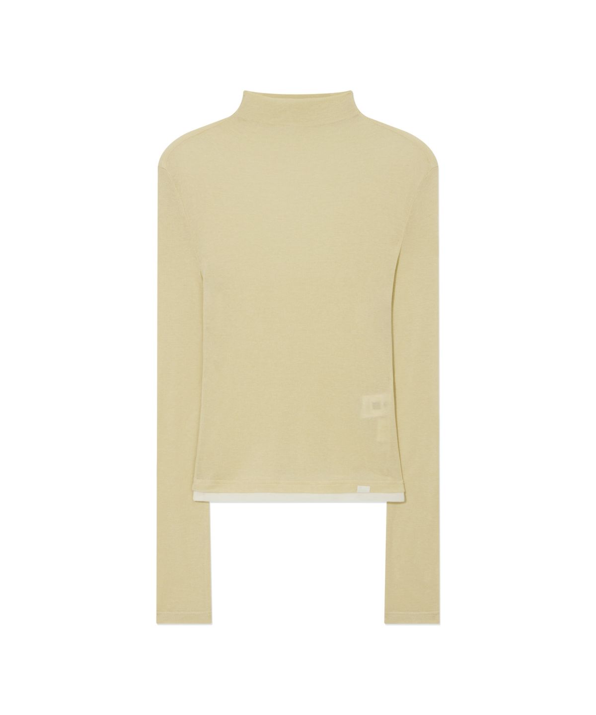 커버낫 우먼(COVERNAT WOMAN) 우먼 울텐셀 터틀넥 티셔츠 Butter