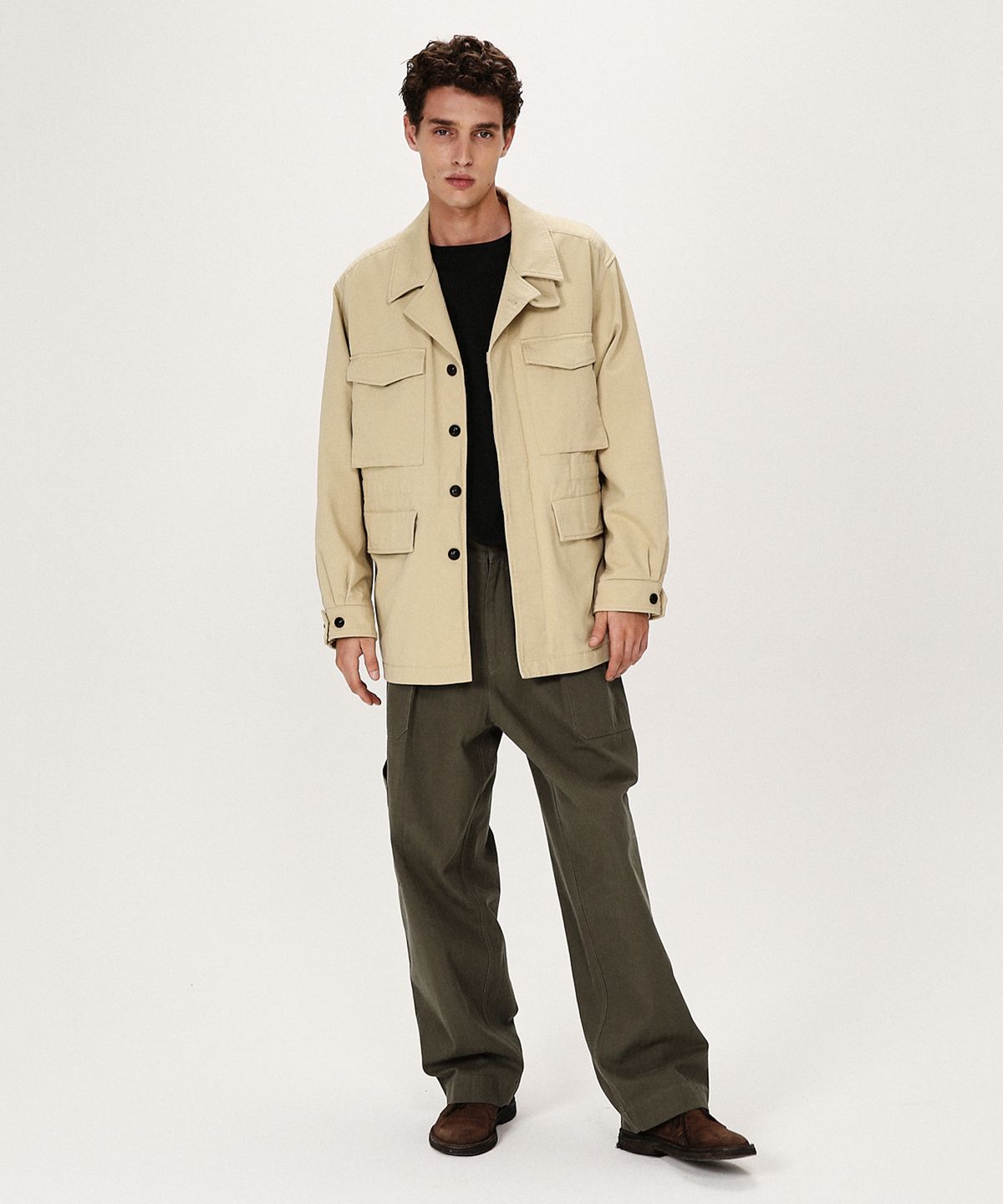 셔터(SHIRTER) 43 MIL FIELD COAT (LIGHT BEIGE)