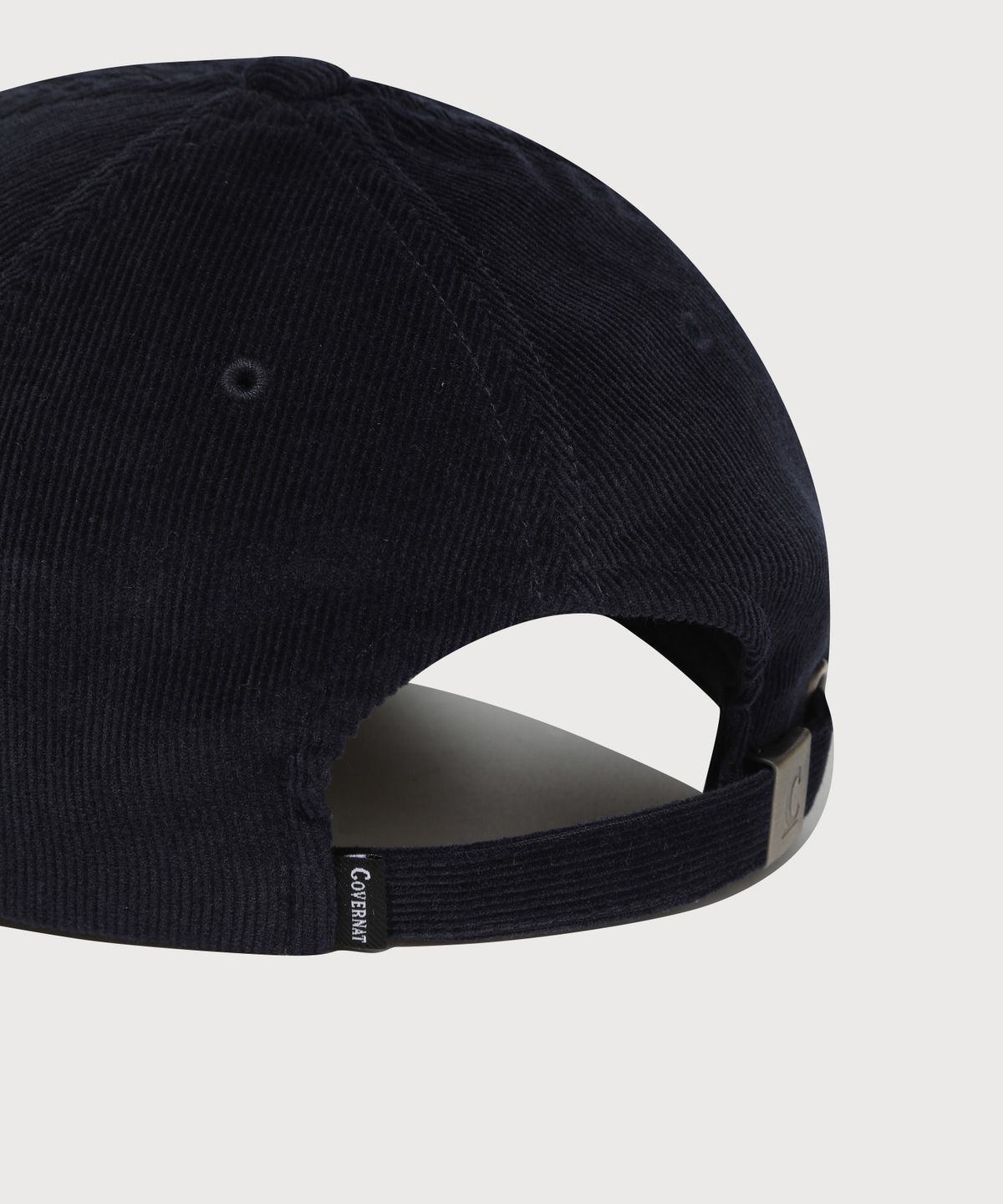 커버낫(COVERNAT) [코지 핏] C로고 아플리케 코듀로이 볼캡 Navy