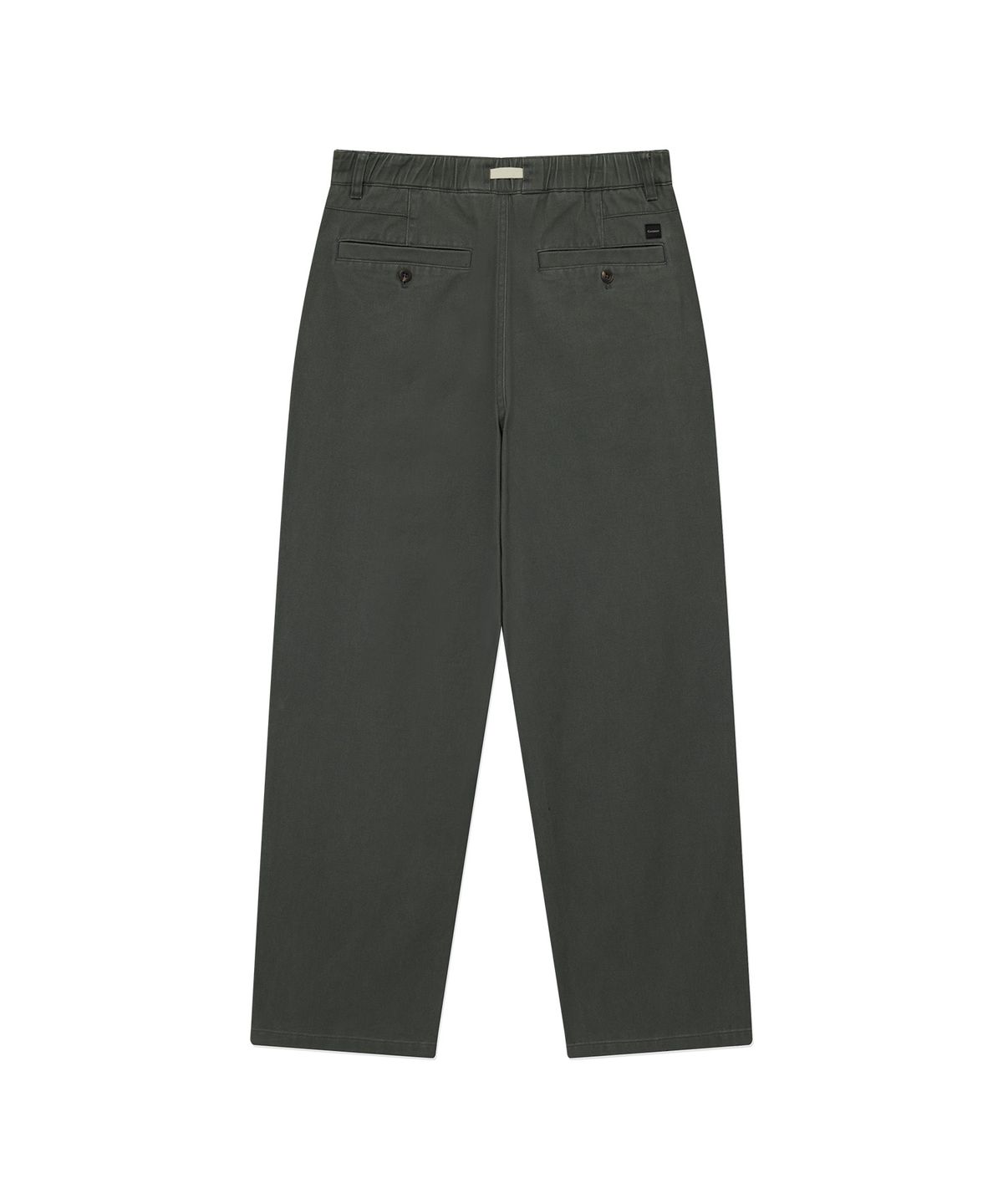 커버낫(COVERNAT) 트윌 2-TUCK 스트링 팬츠 Dark Gray