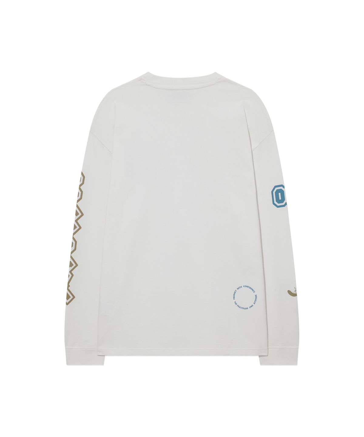 커버낫(COVERNAT) 멀티 그래픽 롱슬리브 Off White