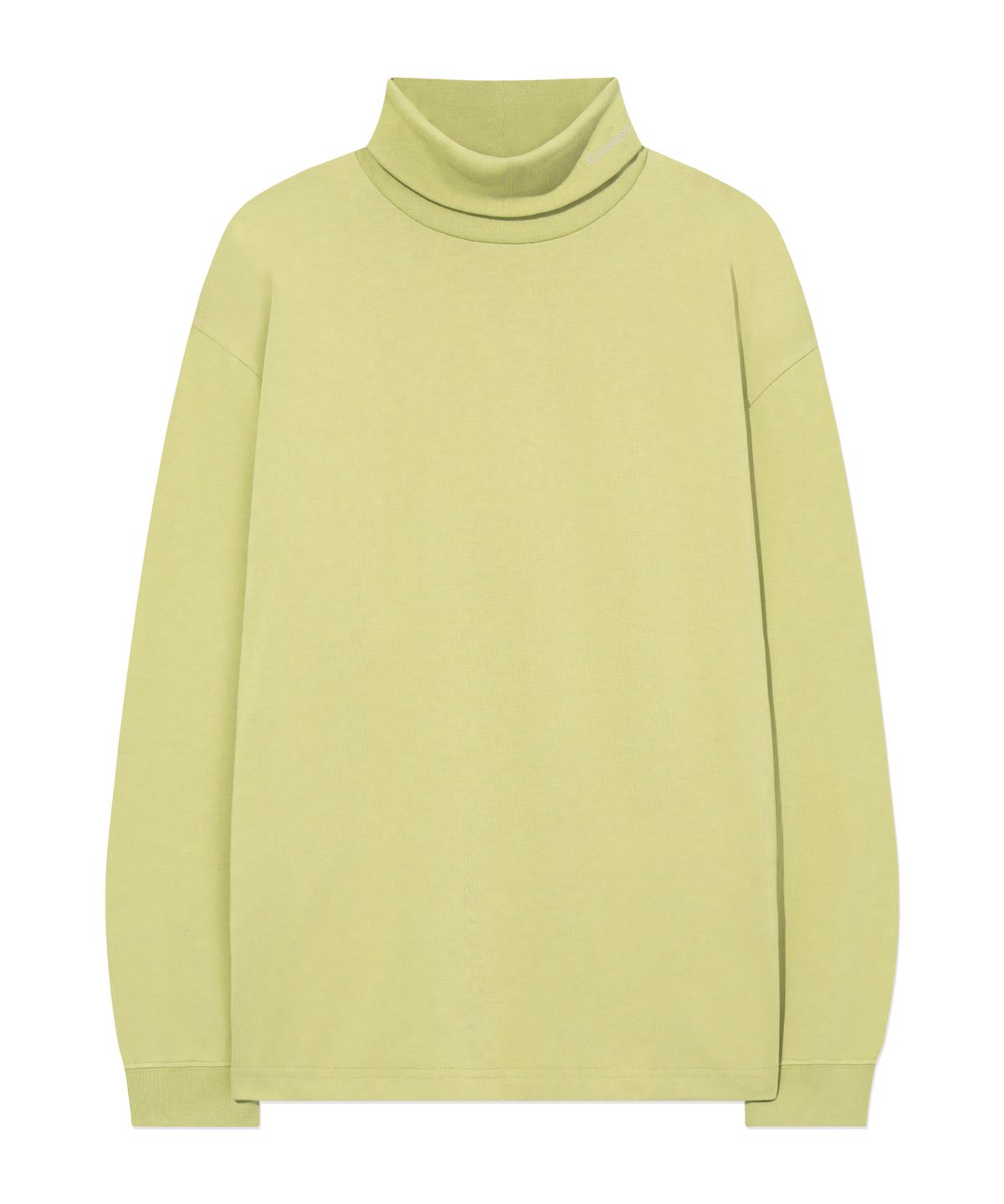커버낫(COVERNAT) 소로나 레이어드 터틀넥 롱슬리브 Light Olive
