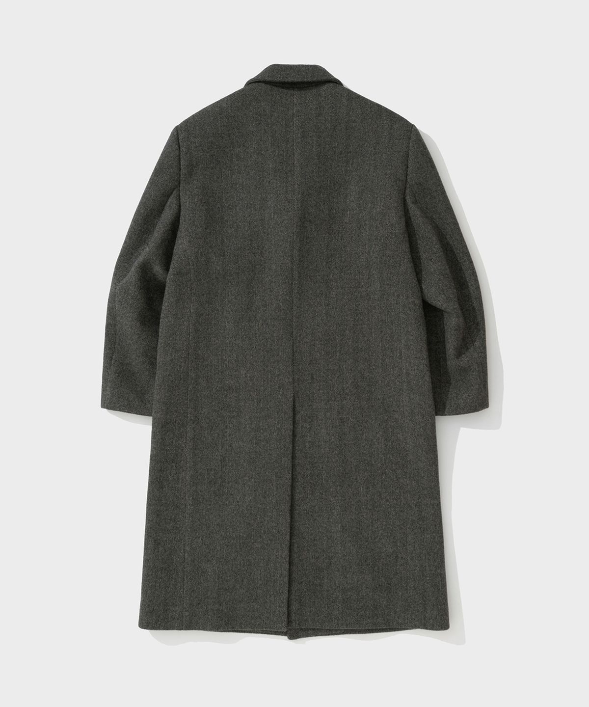 셔터(SHIRTER) SINGLE CHESTER COAT (HBT BROWN)
