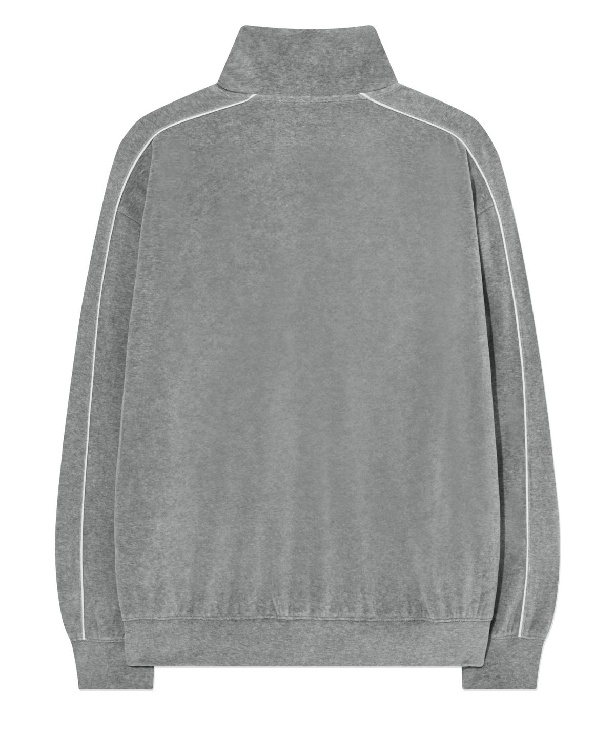 커버낫(COVERNAT) C 로고 트랙 자켓 Melange Gray