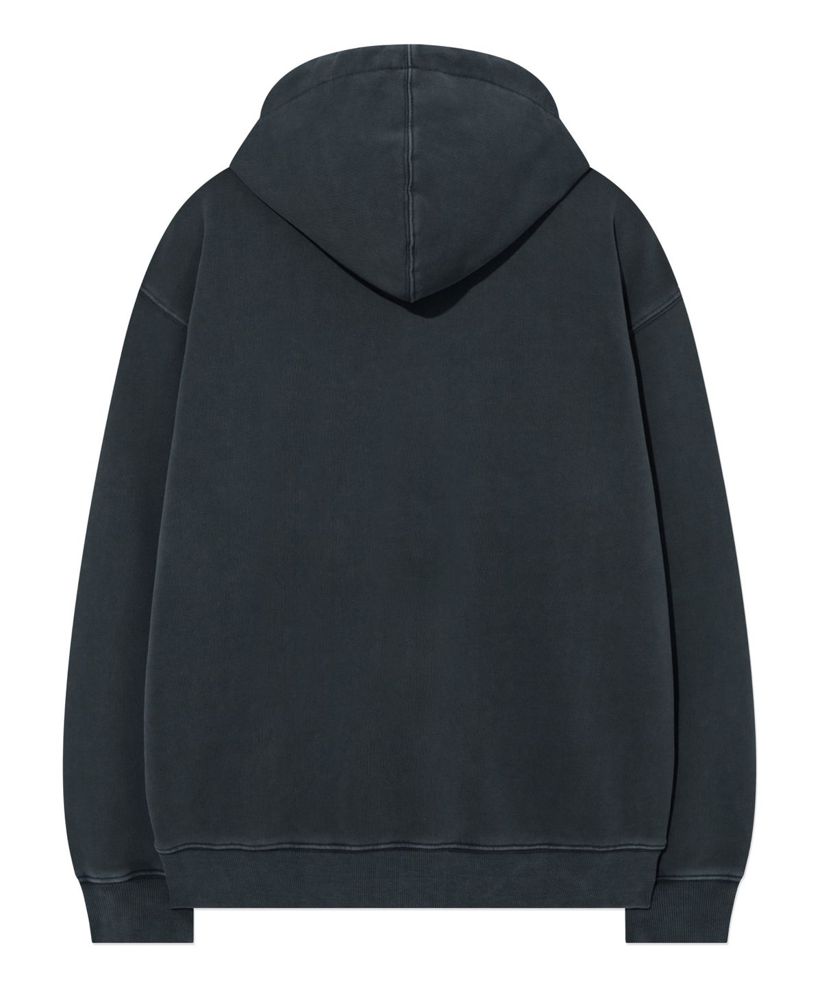 커버낫(COVERNAT) 피그먼트 아치로고 후드집업 Navy