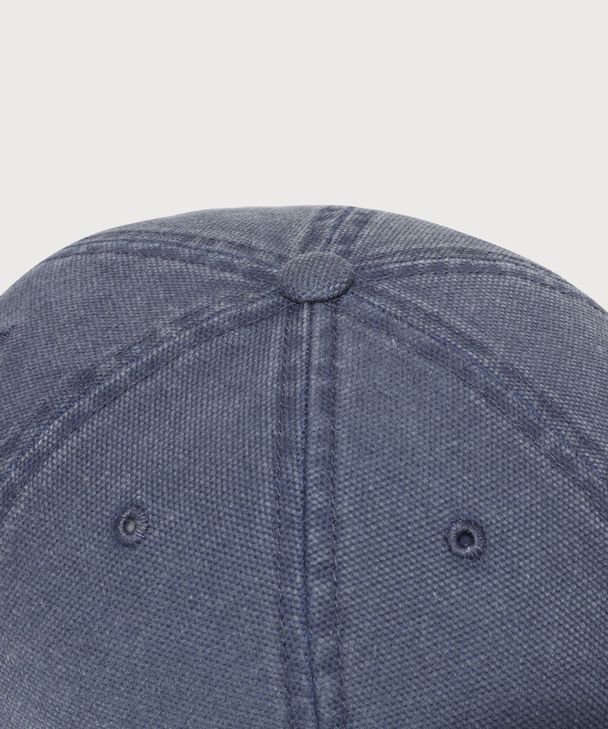 커버낫(COVERNAT) [코지 핏] 심볼 로고 옥스포드 워싱 볼캡 Navy