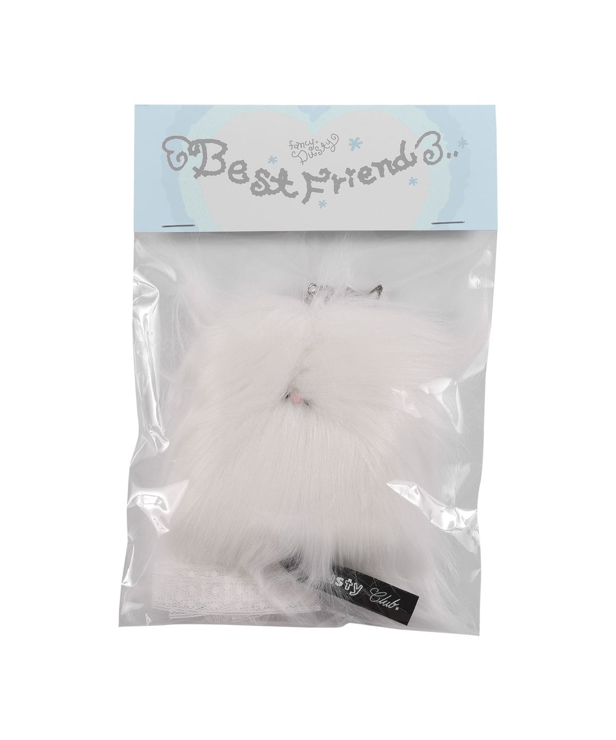 팬시클럽(FANCY CLUB) [FANCY X DUSTY] 엔젤 더스티 키링 (WHITE) F25NM1011