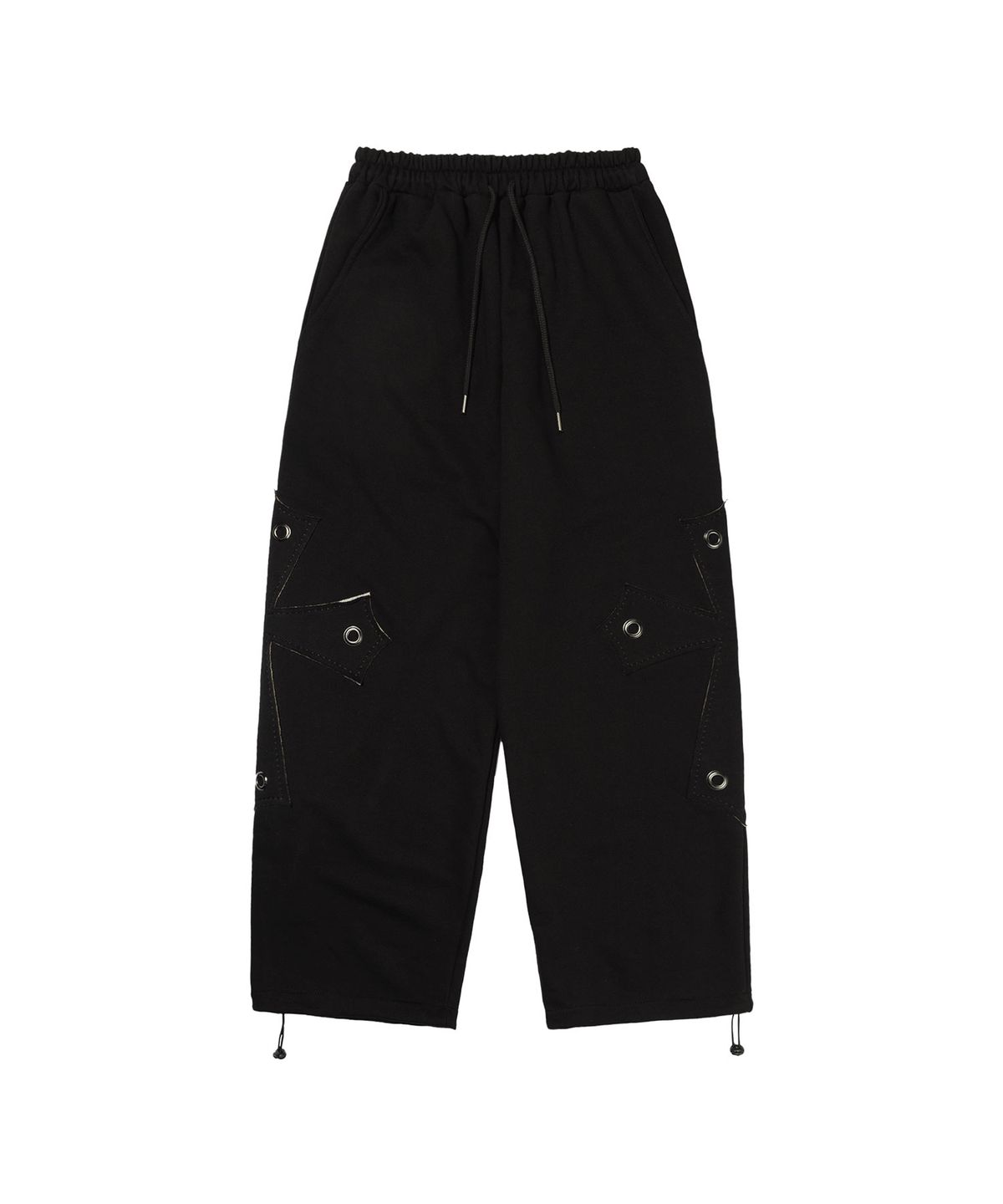 팬시클럽(FANCY CLUB) 빅 크로스 아일렛 셋업 (BLACK) F26038X980