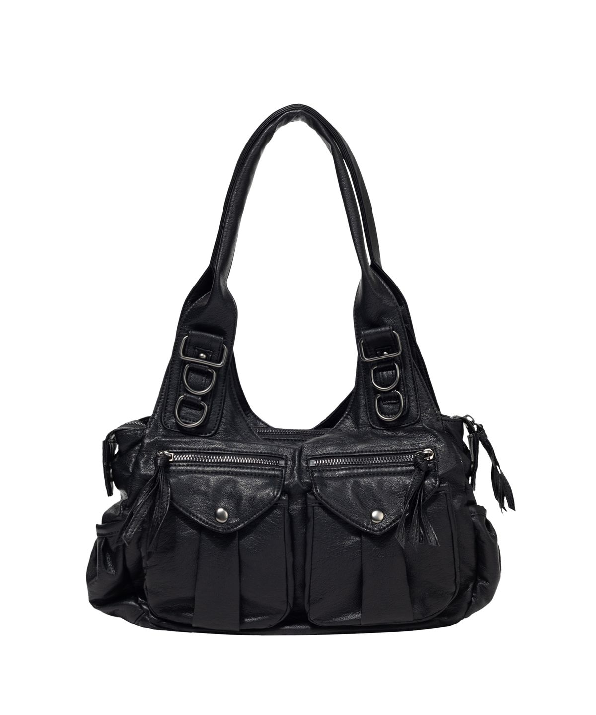 팬시클럽(FANCY CLUB) 랜마 호보백 (BLACK) F26QE983