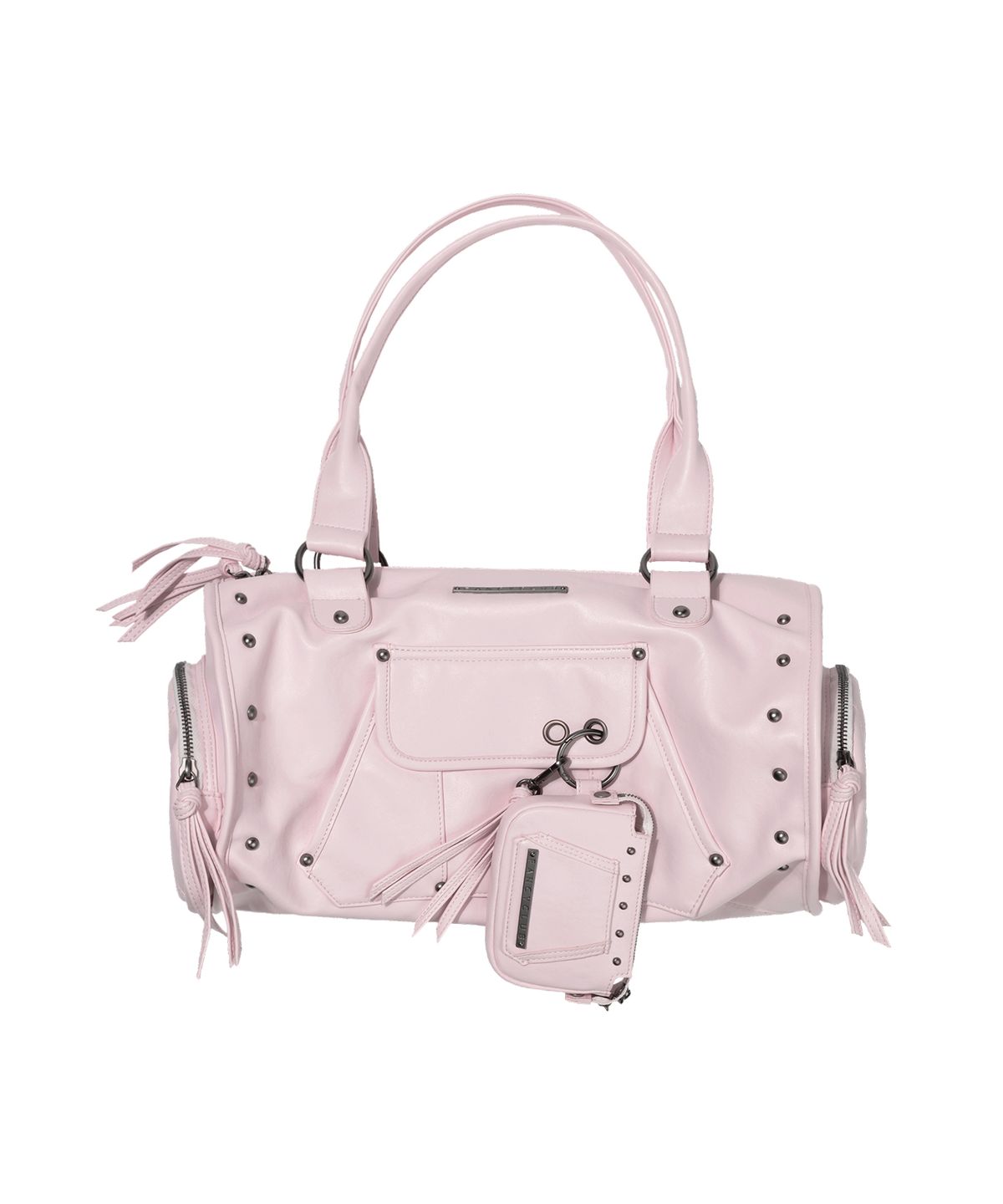 팬시클럽(FANCY CLUB) 베일 스터드백 & 월렛 (LIGHT PINK) F26QE981