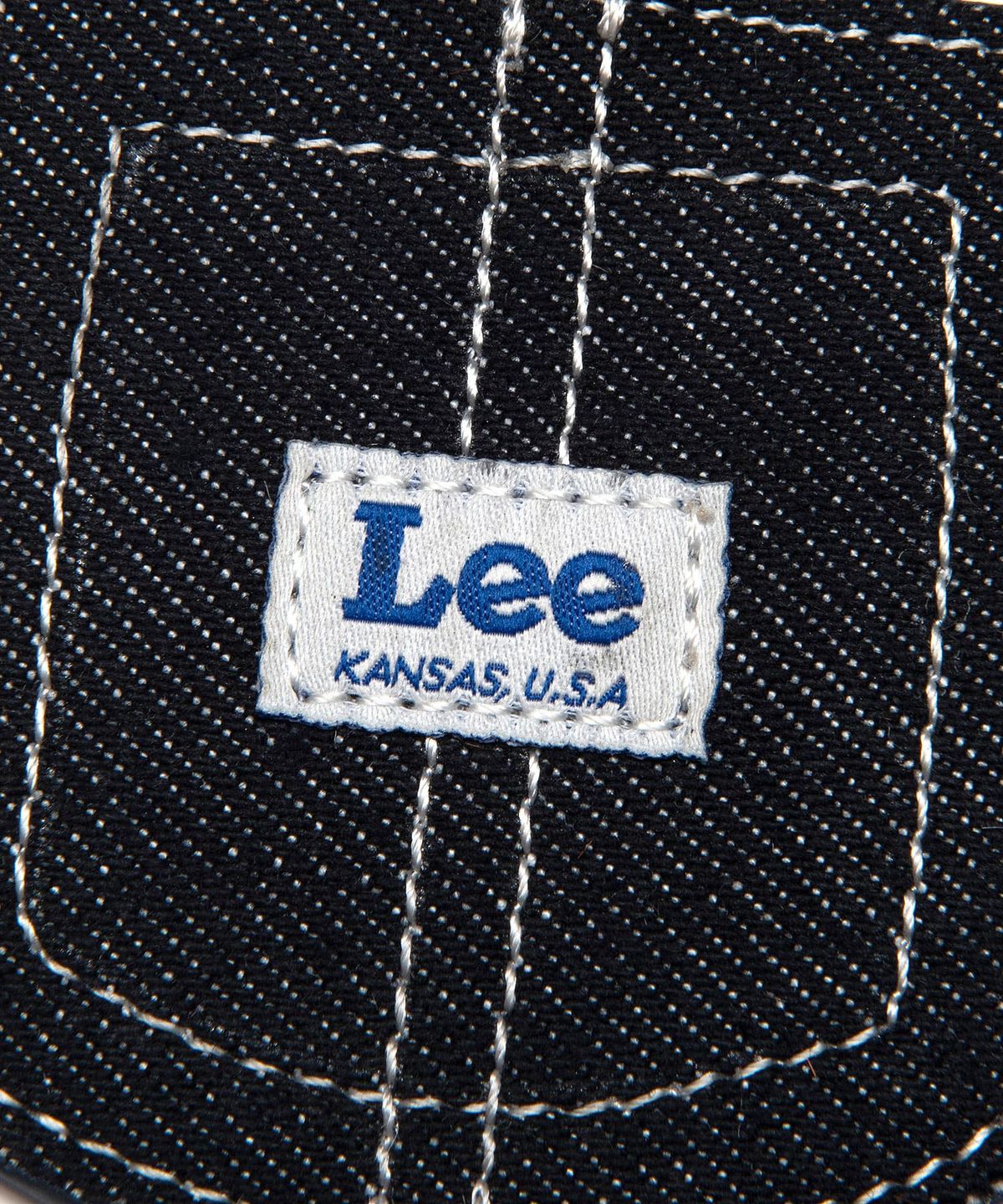 리(LEE) 로코 포켓 거울 키링 인디고 다크