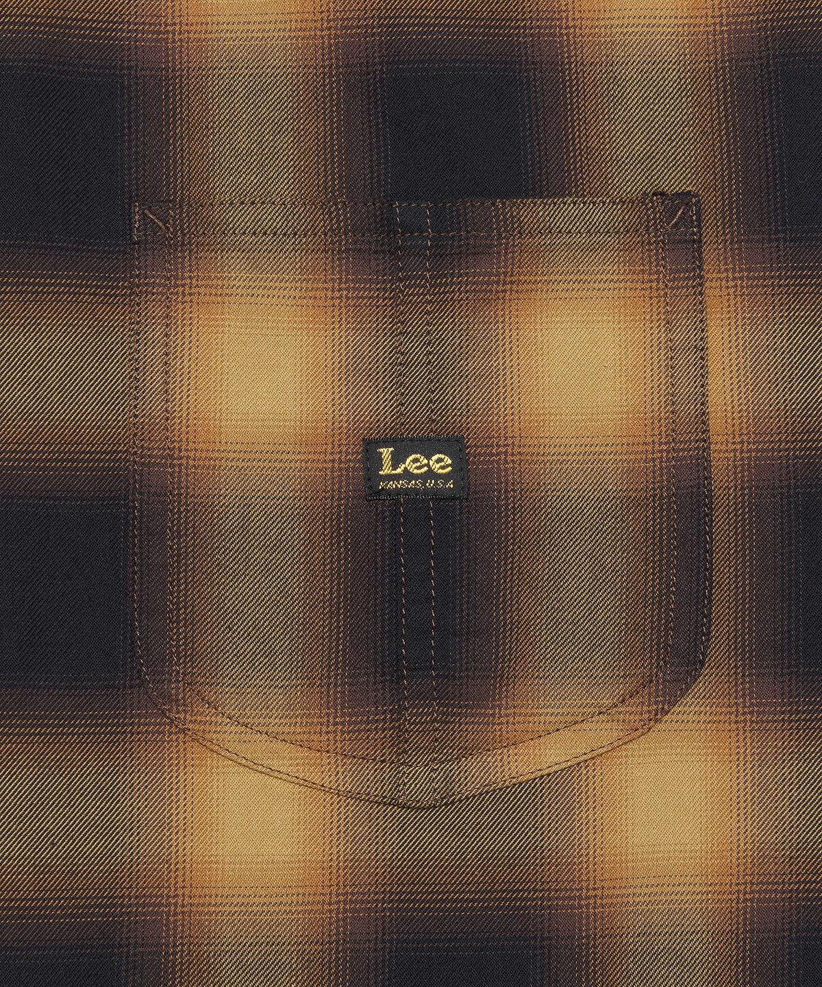 리(LEE) 로코 포켓 체크 셔츠 옐로우