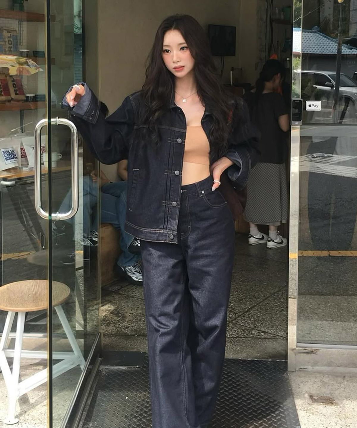 리(LEE) [101-J] 논페이드 카우보이 데님 자켓 인디고 로우
