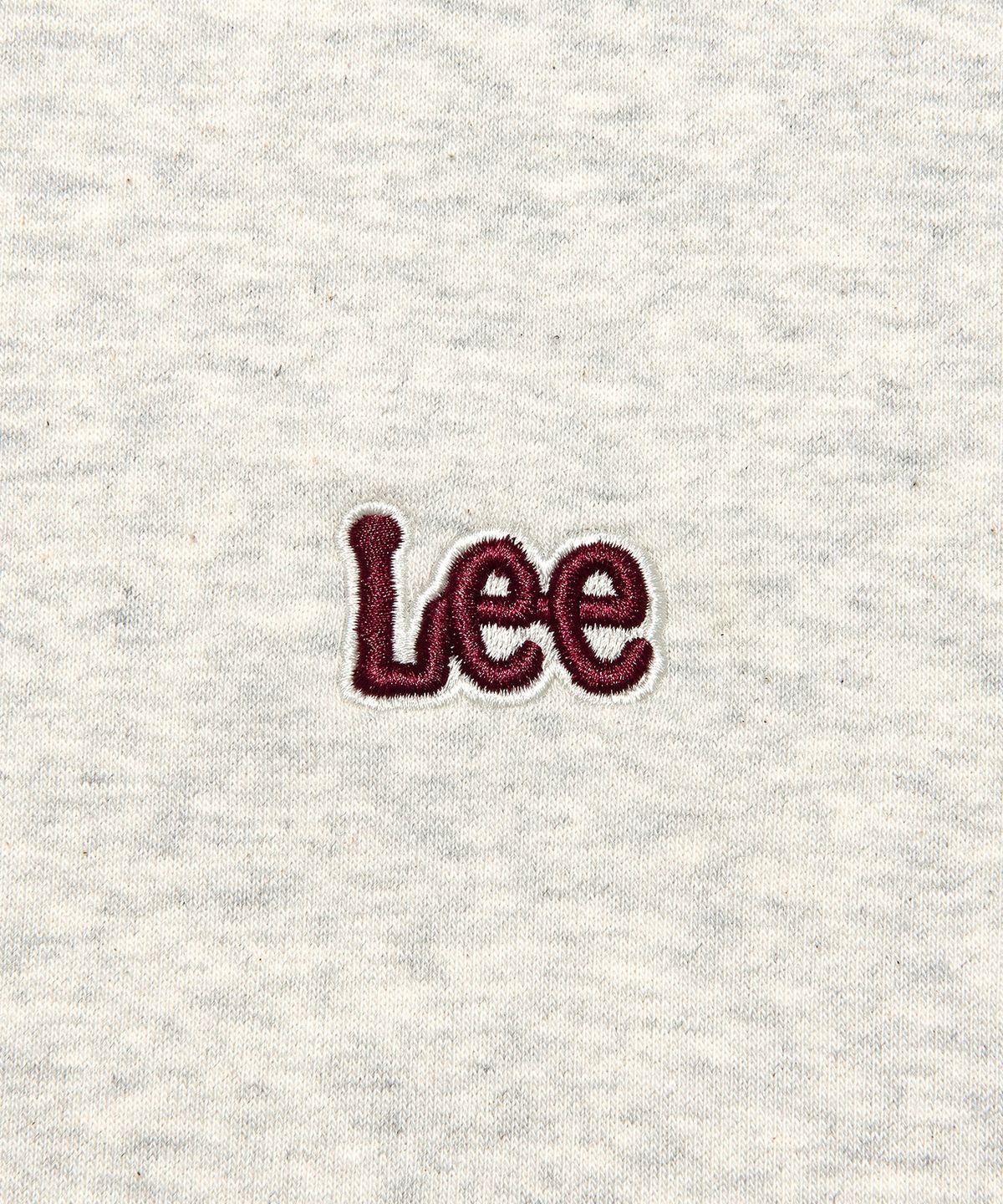 리(LEE) 스몰 트위치 로고 후드 티셔츠 오트밀
