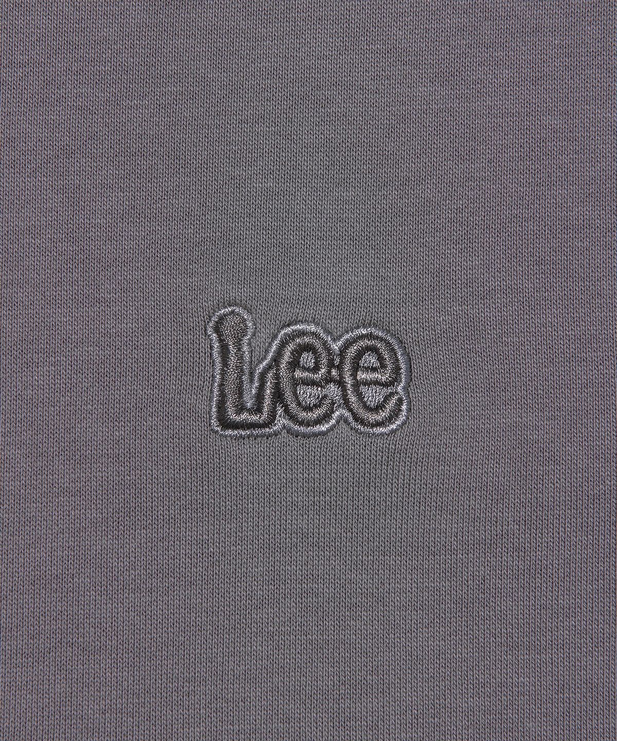 리(LEE) 스몰 트위치 로고 후드 티셔츠 그레이시 퍼플