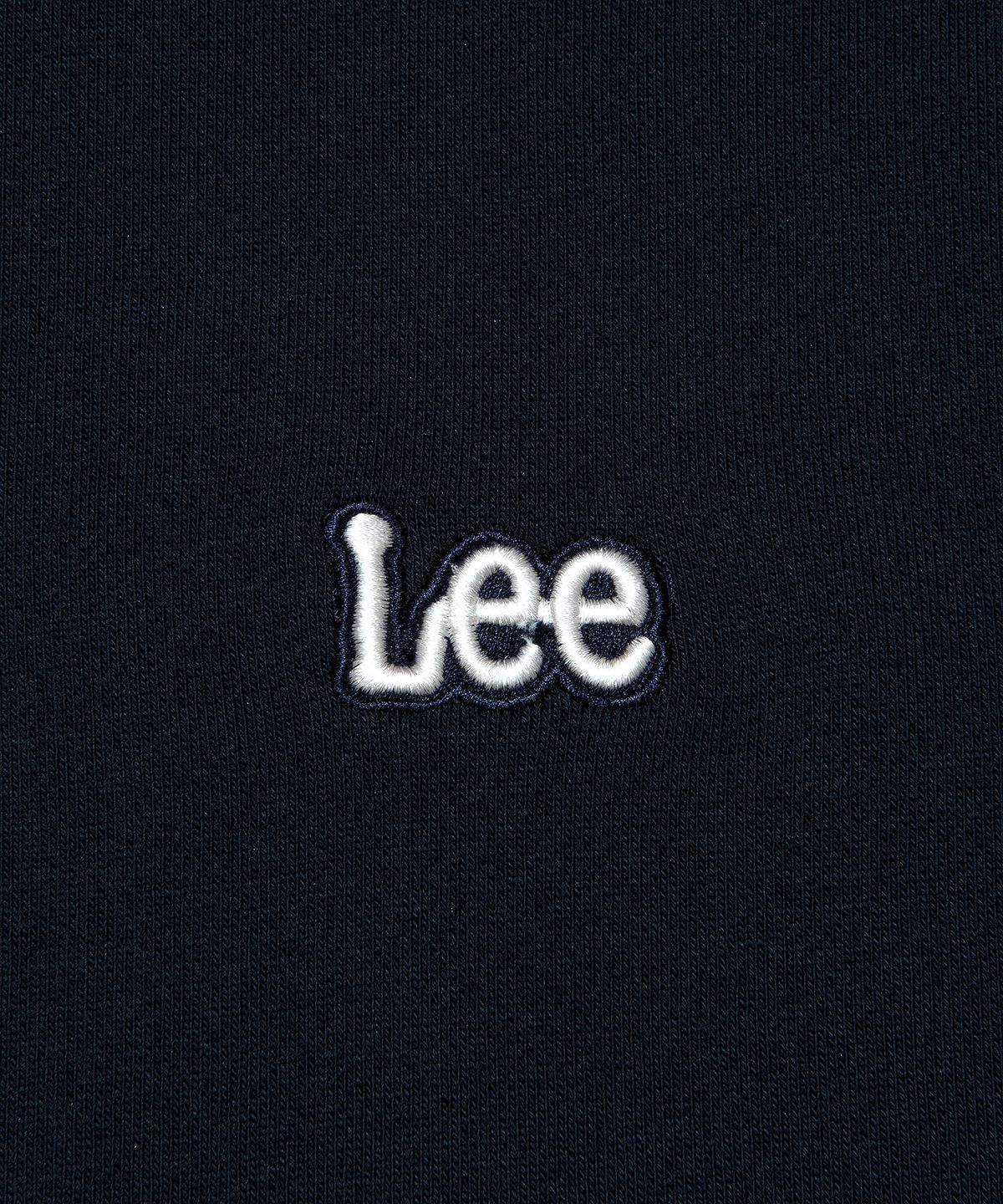 리(LEE) 스몰 트위치 로고 맨투맨 네이비