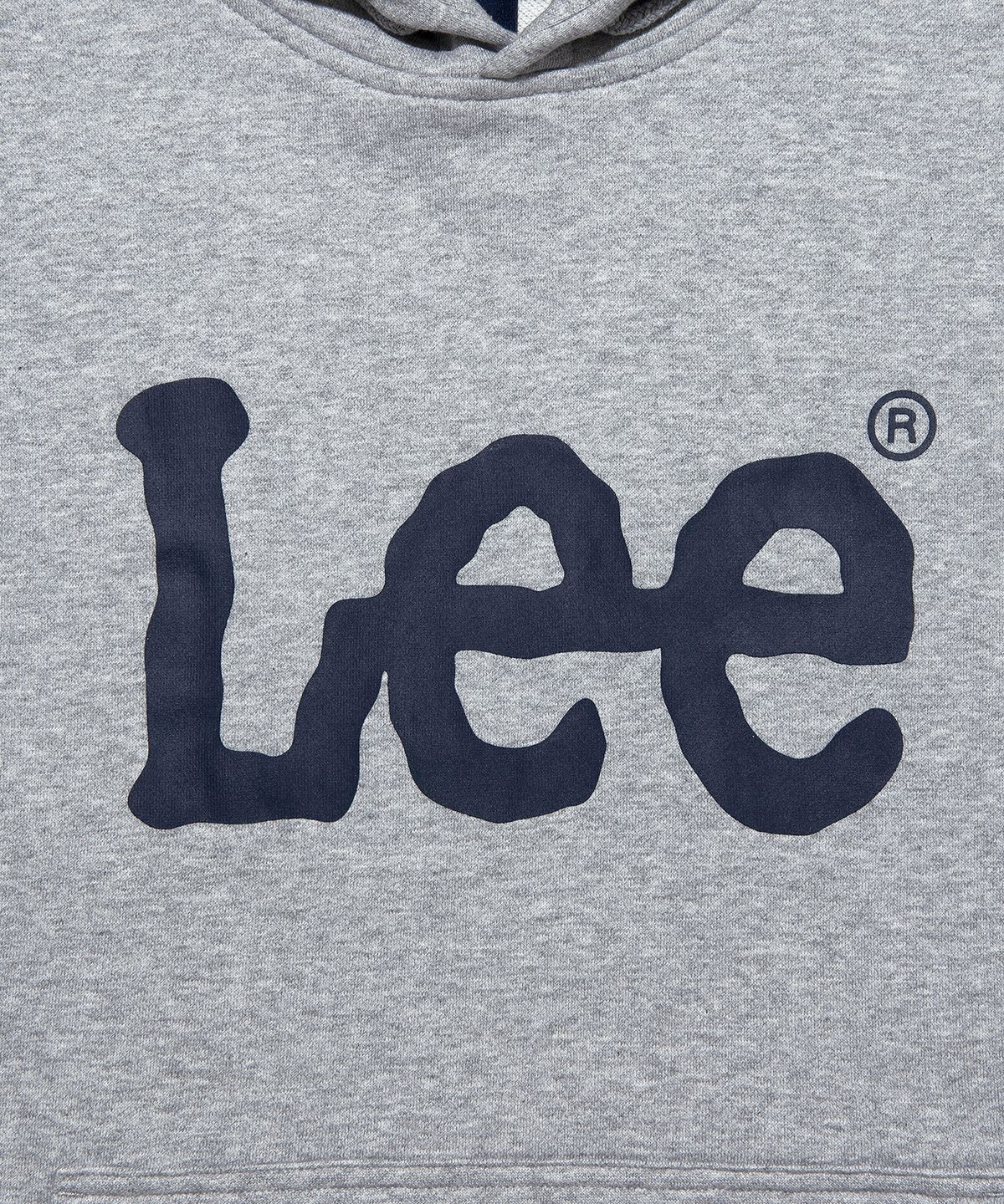 리(LEE) 빅 트위치 로고 후드 티셔츠 그레이