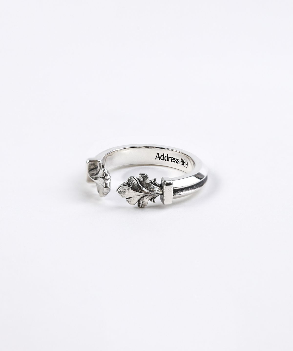 어드레스669(ADDRESS669) Dual Leaf Ring