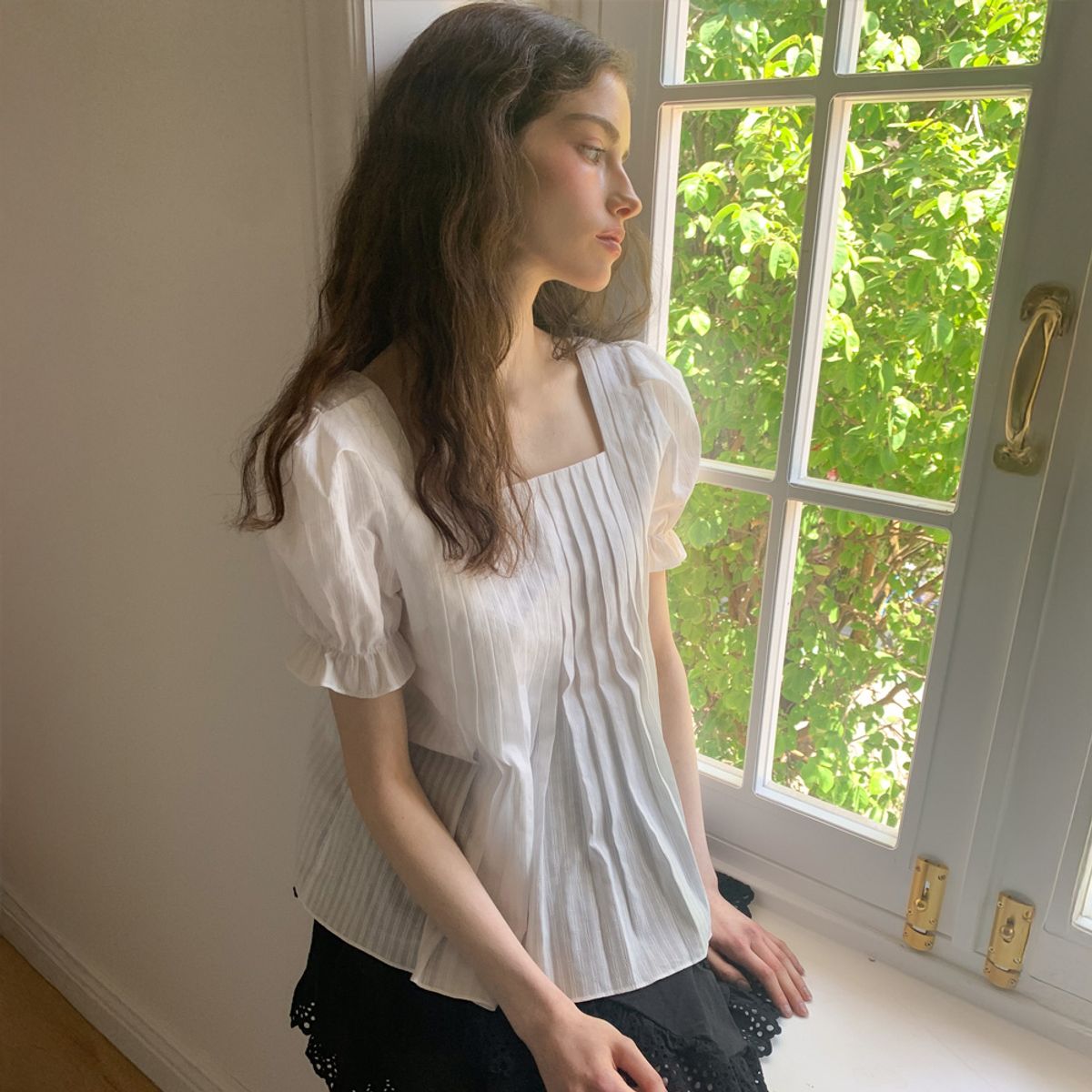 리리수(LILISU) Daisy Blouse / White
