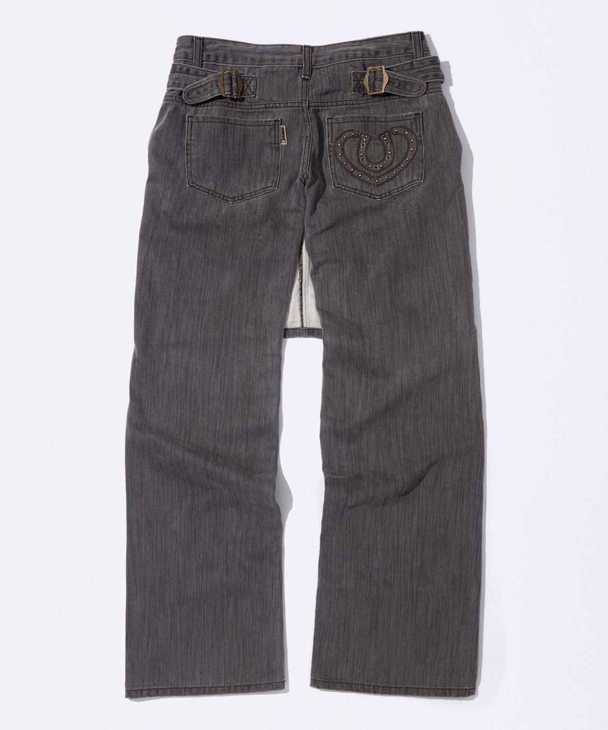 스컬프터(SCULPTOR) Apron Layered Denim Charcoal