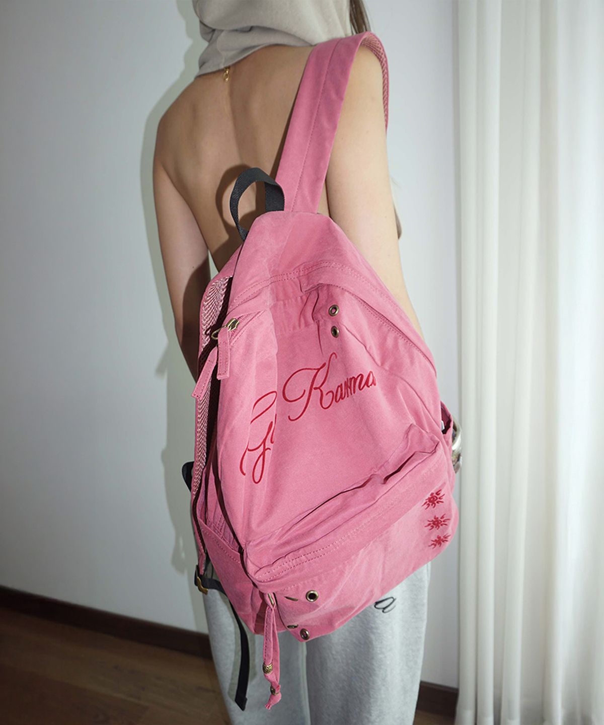 스컬프터(SCULPTOR) Karma Vintage Backpack Wild Berry