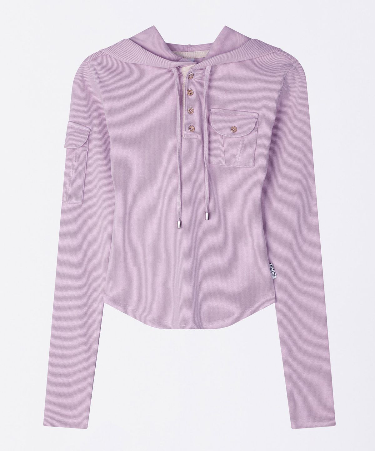 스컬프터(SCULPTOR) Washed Pocket Hoodie Pink